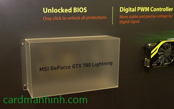 Hộp quảng cáo MSI GeForce GTX 780 Lightning