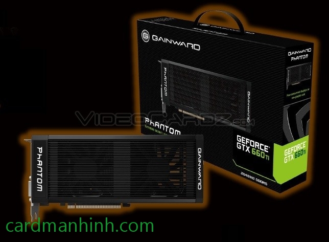 Card màn hình Gainward NVIDIA GeForce GTX 660 Ti Phantom 2GB