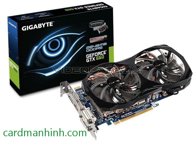 Card màn hình Gigabyte GeForce GTX 660 WindForce 2X