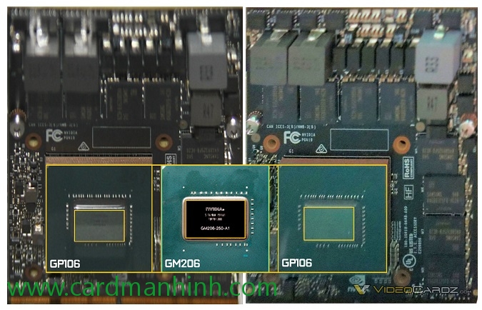 Hình ảnh GPU NVIDIA Pascal GP106