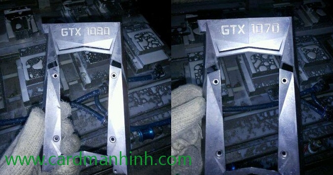 Lộ tấm ốp tản nhiệt card màn hình NVIDIA GeForce GTX 1080 và GTX 1070