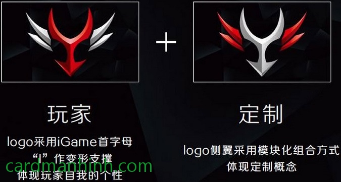 Kết hợp 2 logo iGame