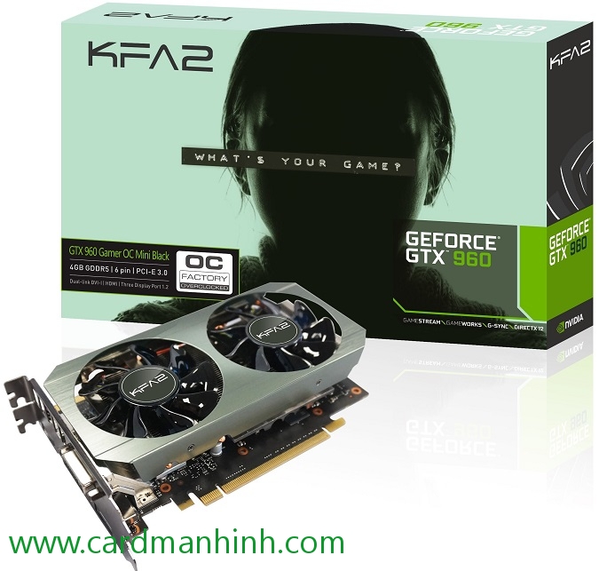 Card màn hình KFA2 GeForce GTX 960 4GB