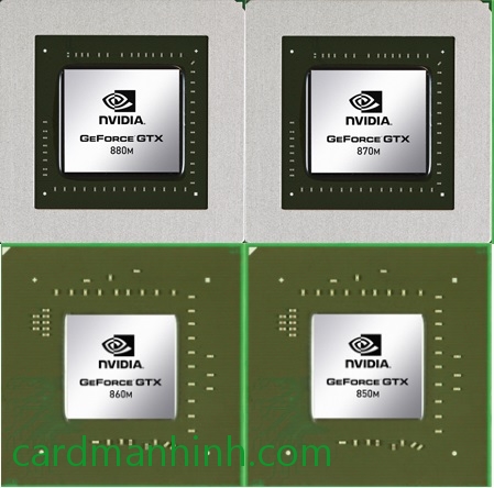 NVIDIA chuẩn bị dòng card màn hình GeForce 800M dành cho laptop