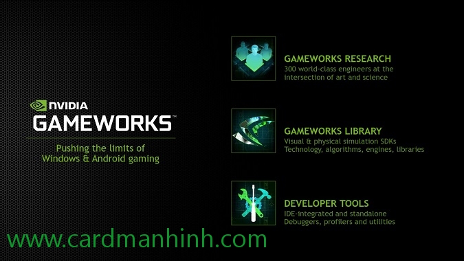 NVIDIA giới thiệu GameWorks SDK 3.1