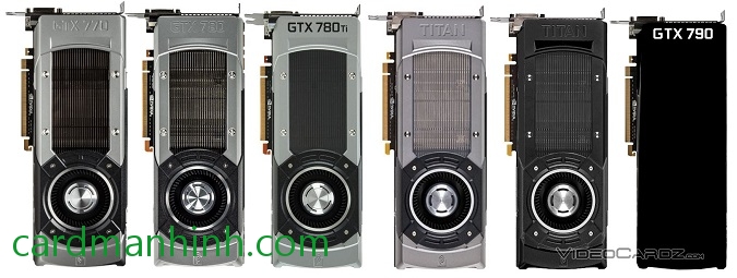 NVIDIA GeForce GTX TITAN Black Edition và GeForce GTX 790