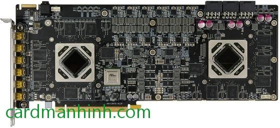 PCB card màn hình Sapphire Radeon HD 7990 Atomic