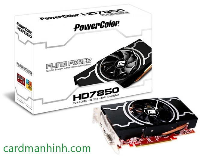 Card màn hình PowerColor Radeon HD 7850 Fling Force