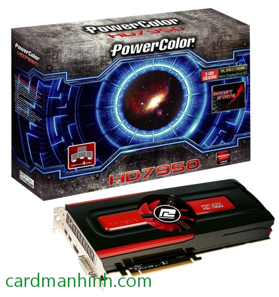 Card màn hình PowerColor AMD Radeon HD 7950 Boost State Edition