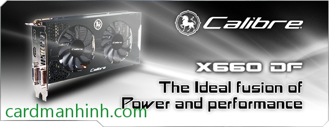 Card màn hình Sparkle Calibre X660 Dual Fan