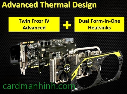 Thiết kế tản nhiệt dual-form độc đáo