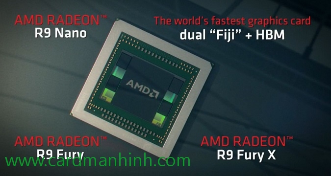 R9 Fury X2 sẽ là GPU thứ 4 dựa trên Fiji được giới thiệu năm nay