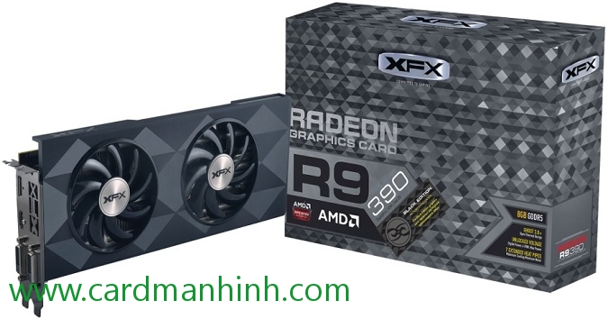 Vài card màn hình XFX dòng Radeon R7 & R9