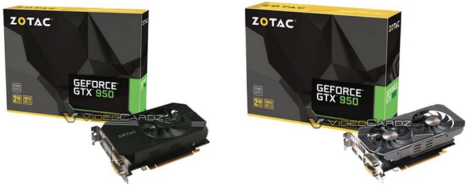 Zotac GeForce GTX 950