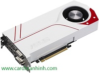 Card màn hình ASUS GeForce GTX 970 Turbo màu trắng