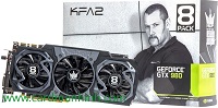 Card màn hình KFA2 GeForce GTX 980 8Pack Edition