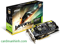 Card màn hình MSI GeForce GTX 760 HAWK