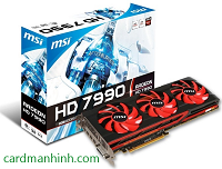 Card màn hình MSI Radeon HD 7990 Malta