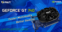 Card màn hình Palit GeForce GT 740