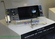Card màn hình Sapphire Radeon HD 7750 1 slot low profile