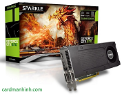 Card màn hình Sparkle GeForce GTX 670 2G D5