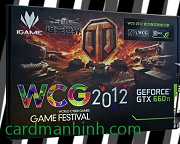 Colorful ra mắt card màn hình GeForce iGame GTX660 Ti World Cyber Games