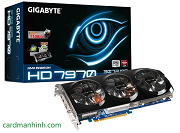 Gigabyte tung ra card màn hình Radeon HD 7970 GHz Edition với tản nhiệt WindForce 3X