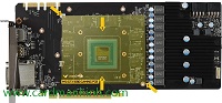 GPU GP104-400 từ card màn hình MSI GeForce GTX 1080 GAMING 8G