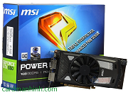 Hình ảnh card màn hình MSI GeForce GTX 650 OC Power Edition