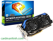 Hình ảnh card màn hình MSI GeForce GTX 660 Ti Power Edition