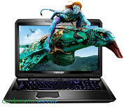 Laptop Monster Gaming với card màn hình NVIDIA GeForce GTX 770M và 780M