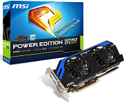 MSI công bố card màn hình GeForce GTX 670 Power
