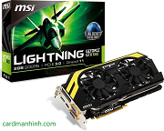 MSI giới thiệu card màn hình NVIDIA GeForce GTX 680 Lightning